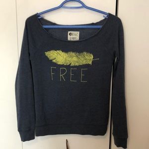 Off the shoulder sweater